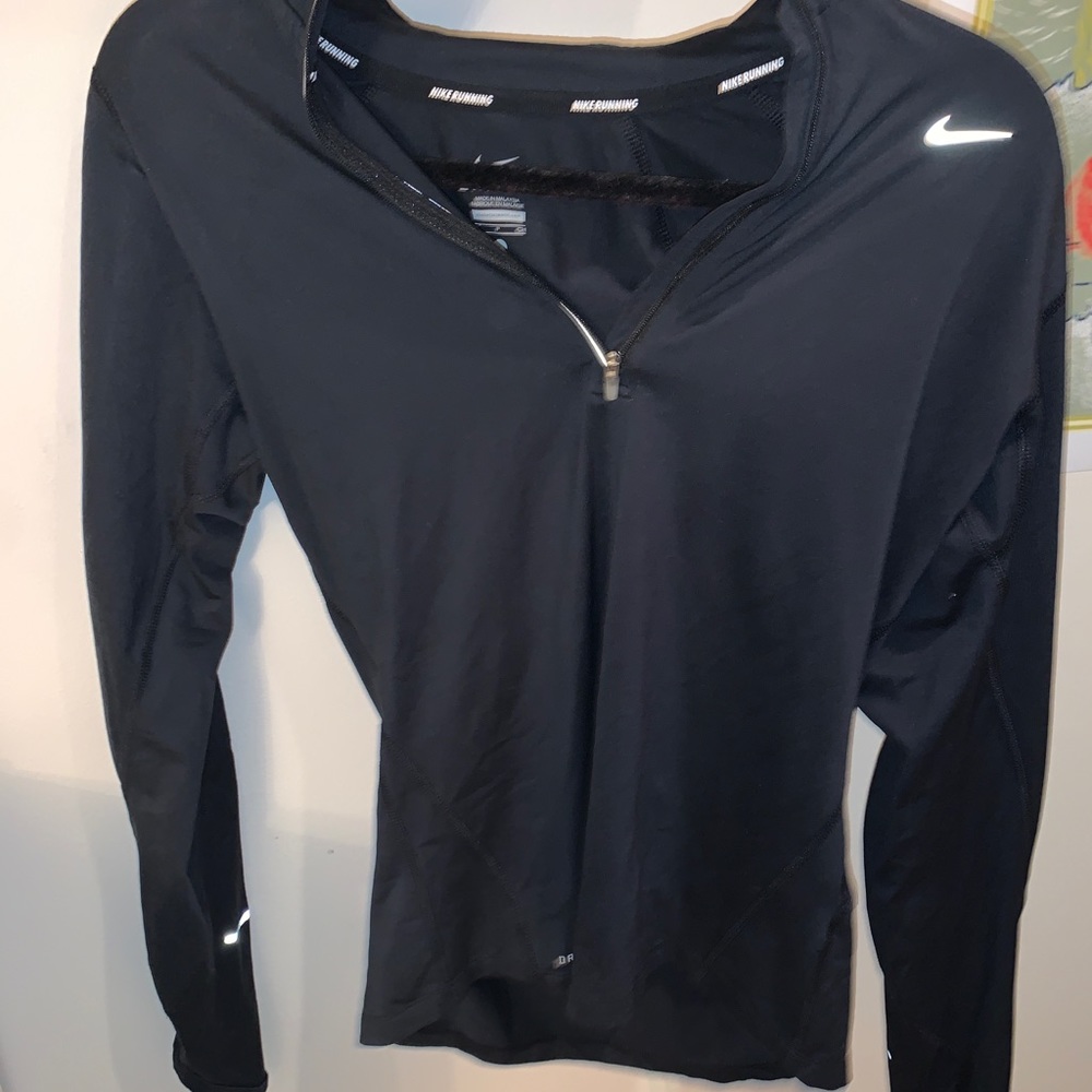 Black running long sleeve from Nike